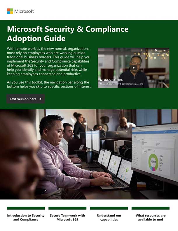 Microsoft Security & Compliance Adoption Guide