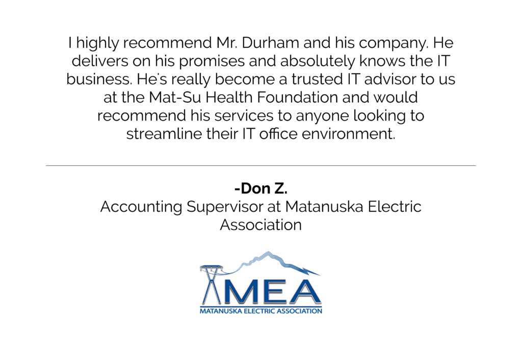 Customer Quote by Matanuska Electric Association